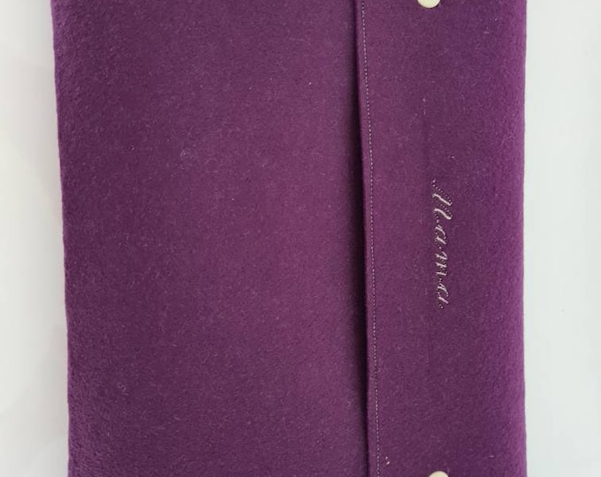 Felt document folder / laptop folder - various designs and colors