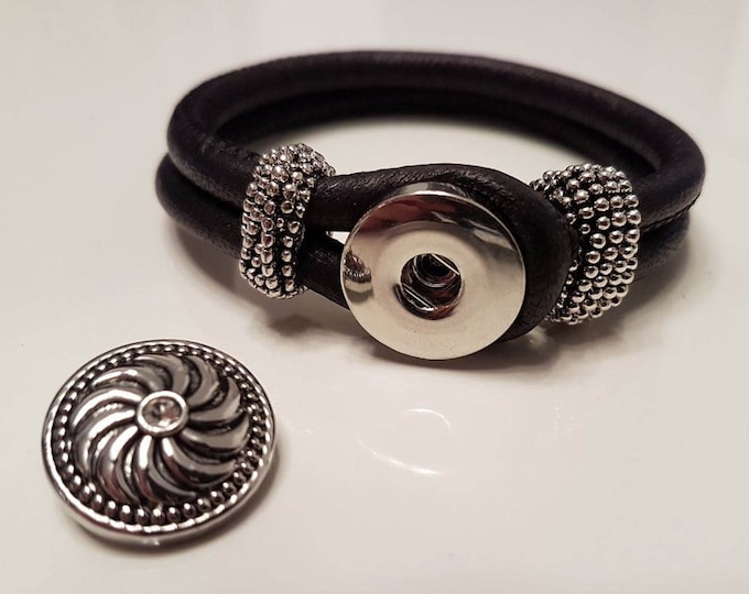 Lederarmband / Lederwickelarmband LB5-14
