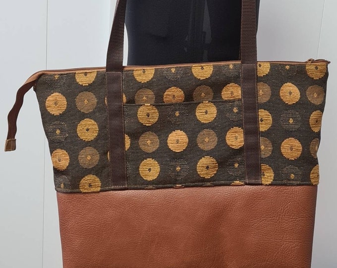 Shopper, shopping bag, self-sewn