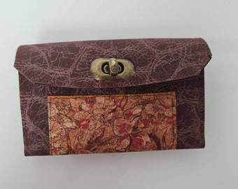 Wallet / purse self-sewn, various designs