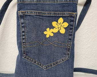 Crossbody bag - jeans bag