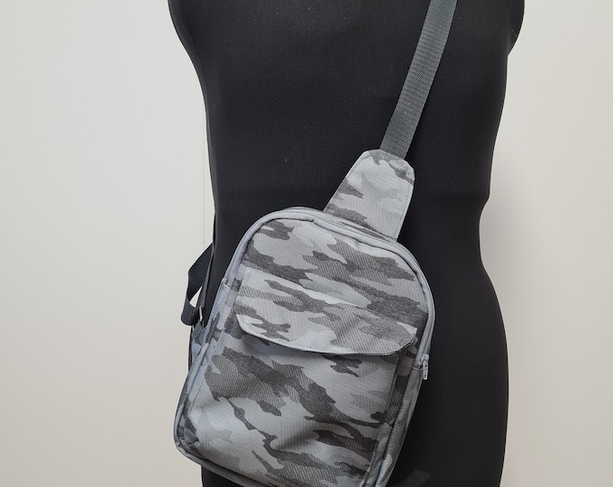 Slingbag / Crossbody bag, unisex, individual and self-sewn