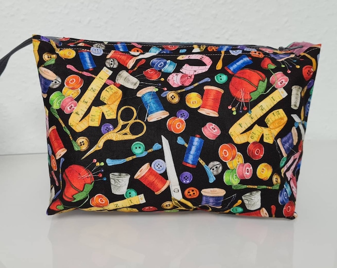 Storage bag, toiletry bag, cosmetic bag / self-sewn - various designs