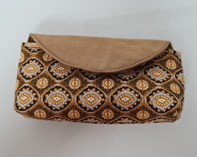 Glasses case made of cotton, individually and self-sewn