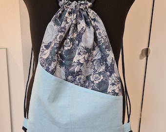 Individually sewn backpack/drawstring bag – handmade according to your wishes