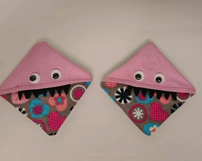 Bookmarks - Monster Corner / Self-sewn - various designs