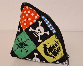 Triangle bag - purse - wallet - self-sewn - various designs