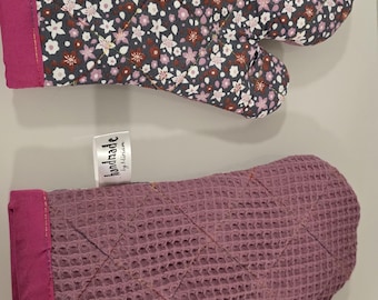 Custom oven gloves – hand-sewn according to your wishes and made with love