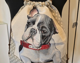 Individually sewn backpack/drawstring bag – handmade according to your wishes