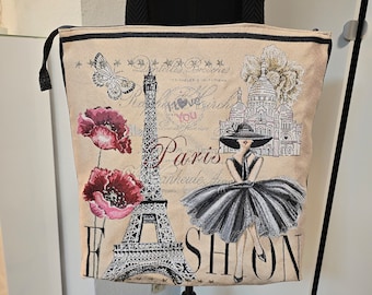 Shopper / bag individually and self-sewn