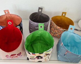 Utensilo / fabric basket - versatile / self-sewn - various designs