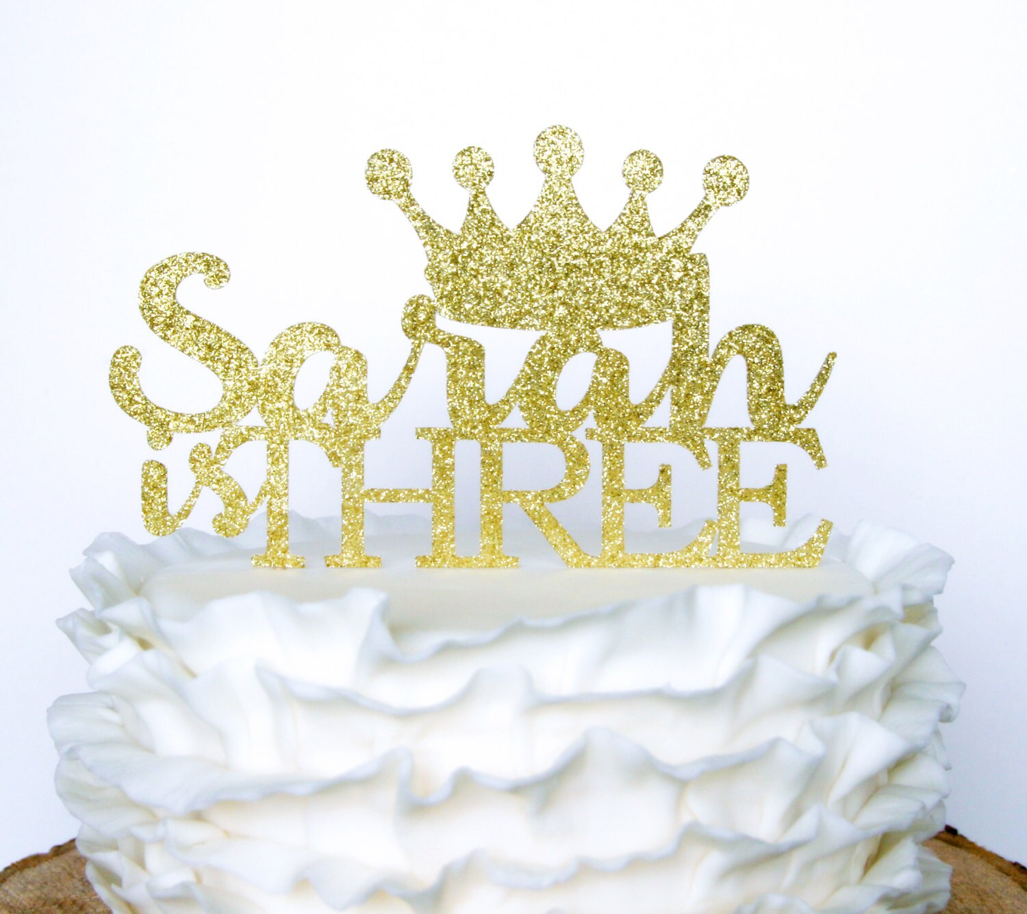GeburtstagKroneKuchenDeckel personalisierte Tiara Etsy