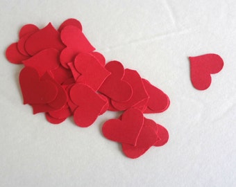 300 Heart Confetti Valentine's Day Sweetheart Birthday gift favor Boys Girls Party Christmas Holiday