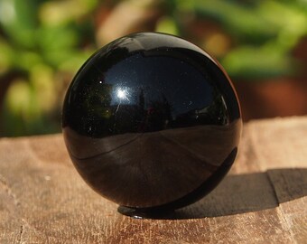 Black Obsidian Sphere  - 276810
