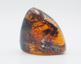 Fully Polished Mexican Amber Piece      -279536