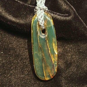 Mexican Amber Slice Pendant image 6