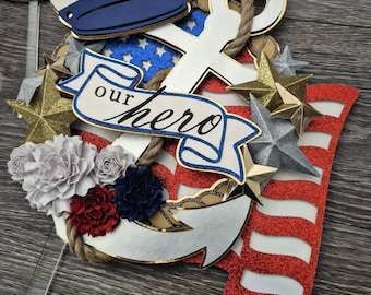 Adorno para tarta de marines de EE. UU.