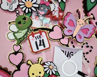 Adorno para tarta de San Valentín "Te molesto"