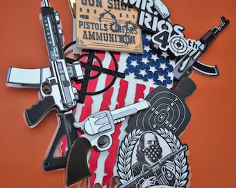 Adorno para tarta de pistola/arma