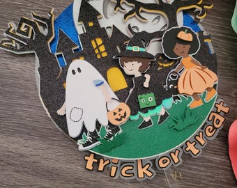 Adorno para tarta de truco o trato