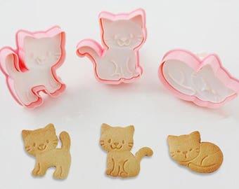 cat cookie mold