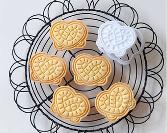 New heart-shaped Cookie cutter Biscuit Mold, Cookie Stamp, Kitchen Baking Pastry Bake ware Tool