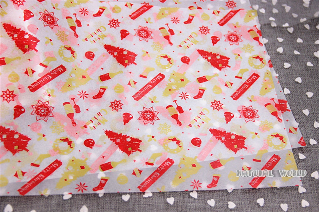 45 Sheet Christmas Food Wrapping Paper,nougat Wrapping Paper,cake Wax Paper,soap Packaging Paper