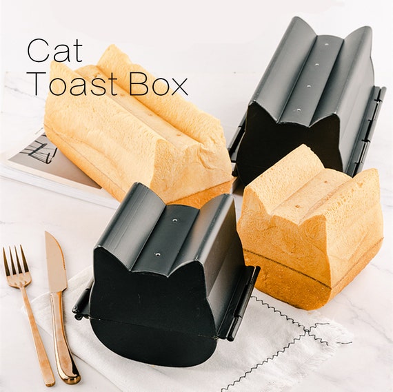 Carbon Steel Bread Mold Loaf Pan Toast Cake Cylinder Shaped Toast Box