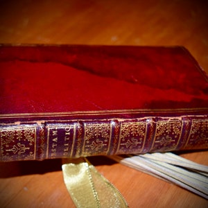Rare French Antique Book &quot;Testament Politique D&#39;Armand Du Plessis, Cardinal Duc De Richelieu&#39;  c.1688            Sku: B008