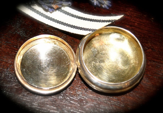 Antique Solid Silver French Pill Box Wimereux Cre… - image 4