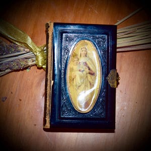 Antique Czech Prayer Book &quot;Ranna Maria&quot; c.1887.                     Sku: R001