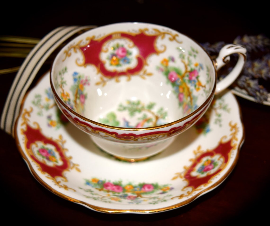 EB Foley 1850 Bone China Made in England Etsy