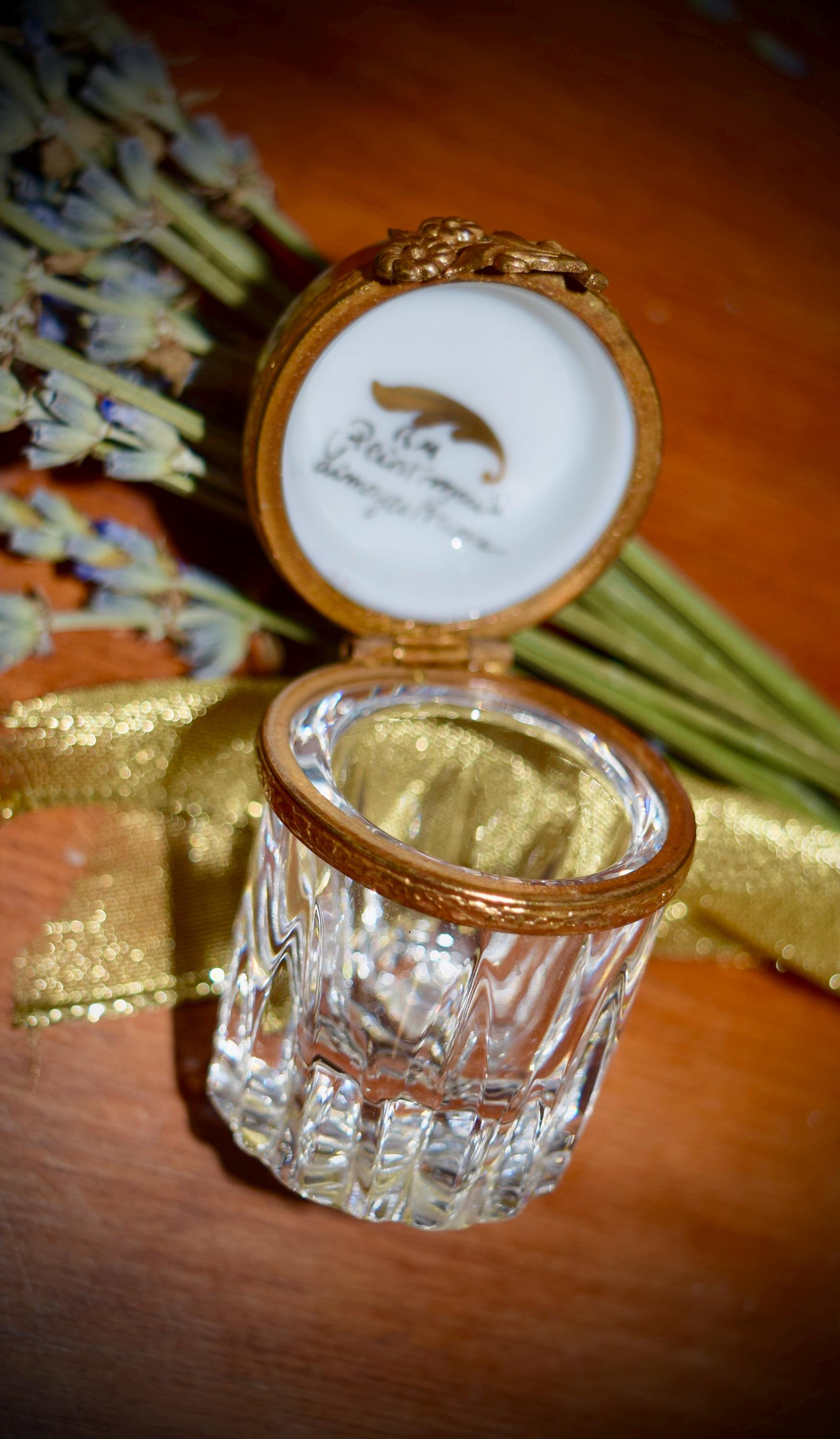French Limoges Hand Painted Crystal Pot Sku: L357 - Etsy