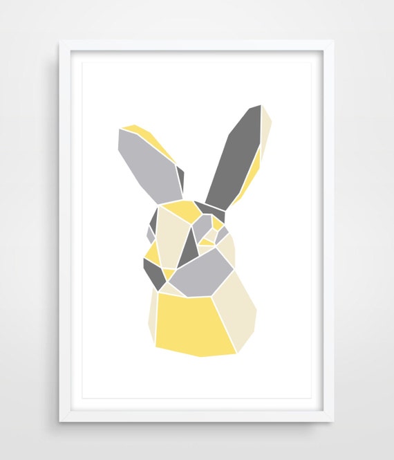 Bunnies nursery instant digital download