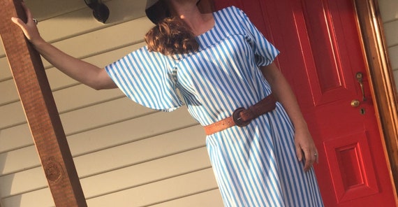 Striped retro festival frock