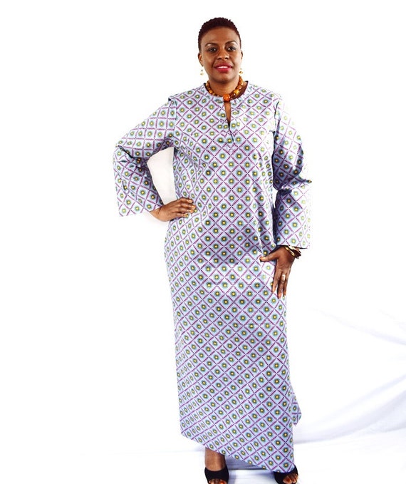 maxi column dress