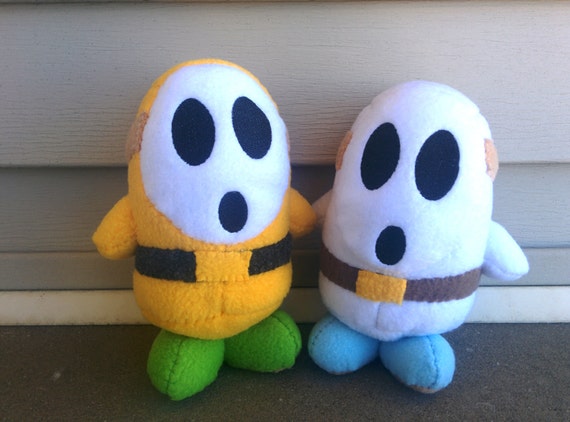 shy guy plush toy