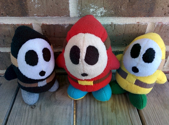 shy guy plush toy