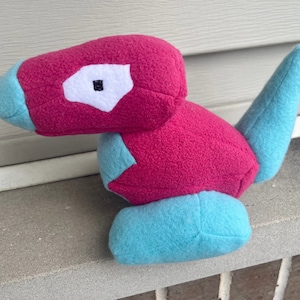 Porygon Plushie! Regular and Shiny Versions