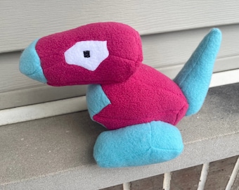 Porygon Plushie! Regular and Shiny Versions