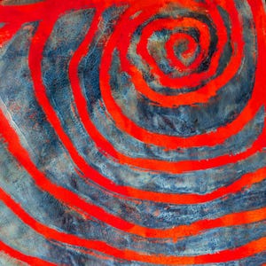 Viva Vertigo Stencil for Mixed Media Ideal for Gel Plate Printing, Polymer Clay, & Paint SVG File