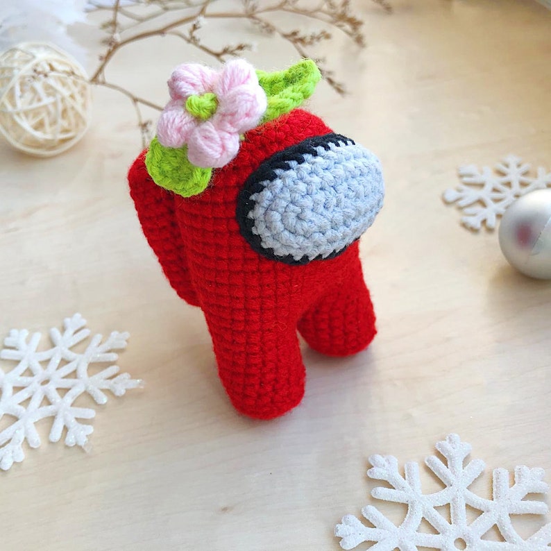 Among Us Crochet Pattern Cute Among Us Toy Among Us Etsy