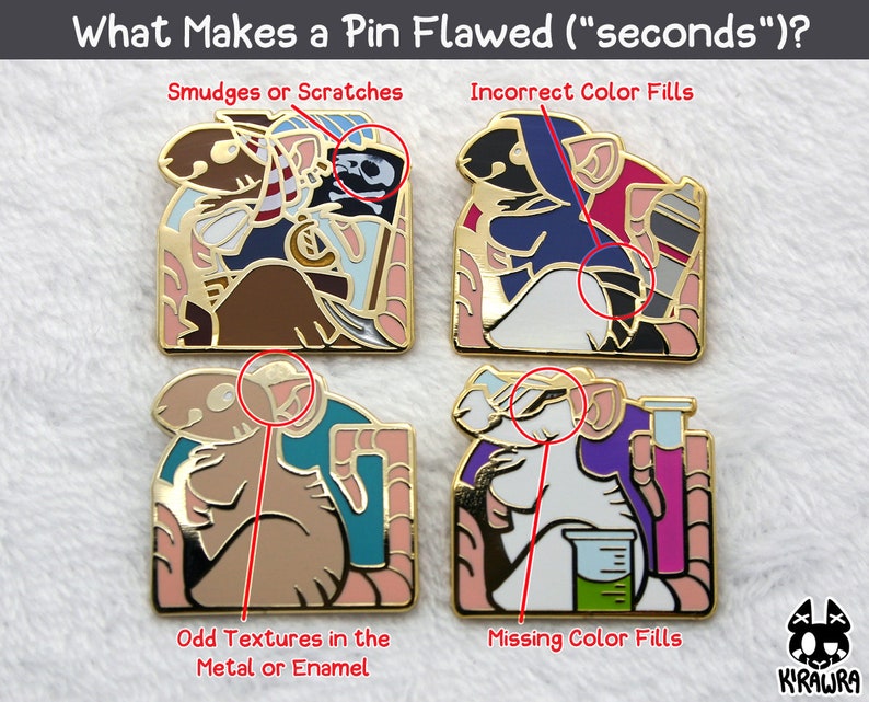 Rainbow Sparkledog Pin Hard Enamel Rose Gold Fursona Furry Scenedog Cringe Animal Canine Colorful Glitter Sparkle Lapel Accessory Jewelry Sparkledog (Seconds)