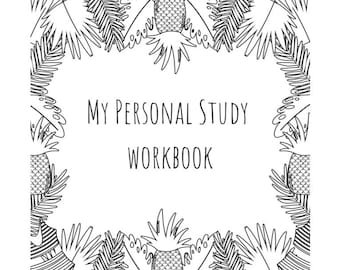 JW Personal study workbook - ENG- black and white
