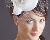 Items Similar To Wedding Fascinator Wedding Hairstyles Wedding Hat