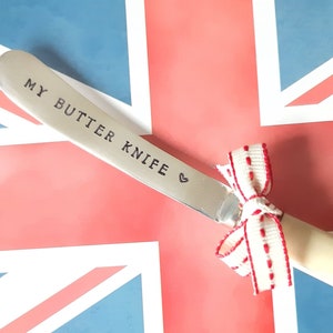 My Butter Kfe Vintage Spreader Upcycled Antique and Vintage Cutery by Hello Lovely zdjęcie 1