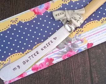 My Butter Vintage Spreader Upcycled Antique and Vintage Cutery by Hello Lovely