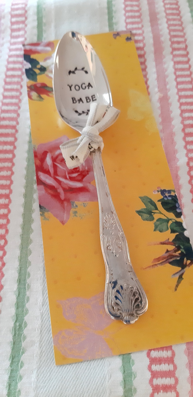 Personalised Birthday Stamped Spoon, 18th, 21st, 30th, 40th, 50th, 60, 70th, 80th, 90th Birthday Gift, Original Vintage Cutlery image 6