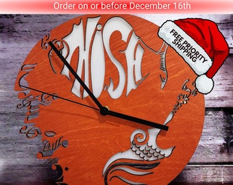 SEE ITEM DETAIL, Phish Clock for Christmas, Phish Band, Phish lover, Phish Art, Phish Wall Art, Phish art, Phish fan art for mom, phish mom