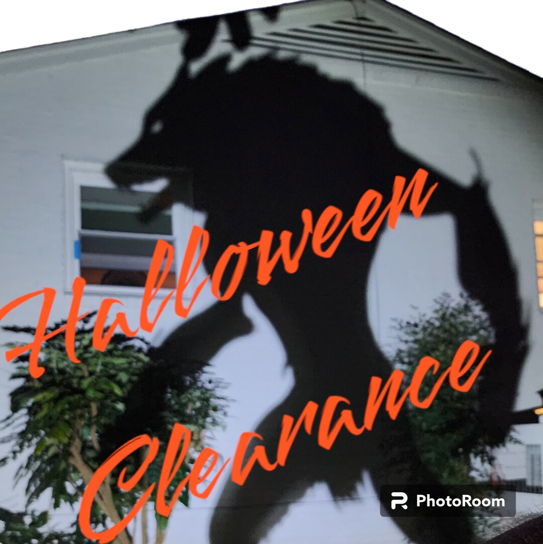 Shadow Casting 19 Werewolf Outdoor Decoration, Werewolf Decor, Werewolf